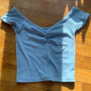 American eagle off-shoulder tee